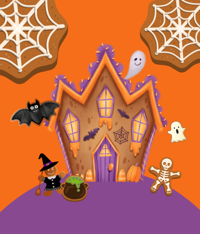 Gingerbread Haunted Houses